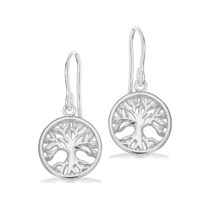 Billede af Ørebøjler Livets Træ sølv