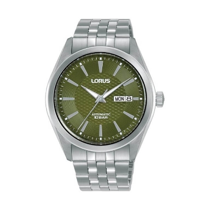 Billede af Lorus Classic herreur automatik stål grøn skive 10bar 42mm 