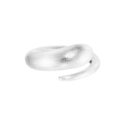Billede af *Jane Kønig Orbis Drop ring sølv (str. 52)