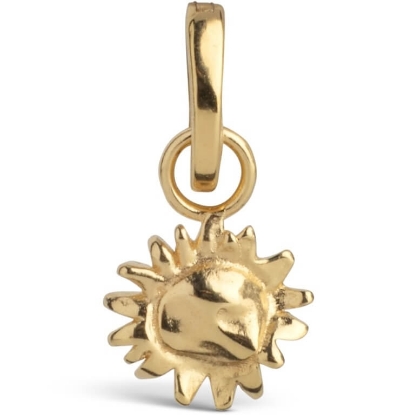 Billede af ENAMEL Copenhagen Charm - Sunny Sunshine forgyldt sølv