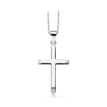 Billede af Kors 22 x 14 mm. sølv
