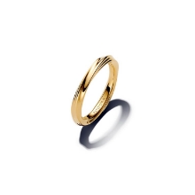 Billede af Pandora Snoet ring forgyldt metalblanding (str. 50)