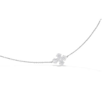 Billede af Armbånd Dagmarkors 18 x 16 mm sølv 17+2 cm