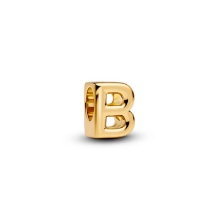 Billede af Pandora Bogstav B Alfabetcharm forgyldt metalblanding