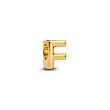 Billede af Pandora Bogstav F Alfabetcharm forgyldt metalblanding