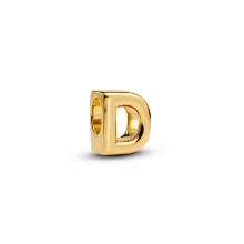 Billede af Pandora Bogstav D Alfabetcharm forgyldt metalblanding