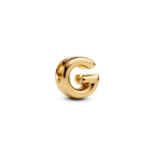 Billede af Pandora Bogstav G Alfabetcharm forgyldt metalblanding