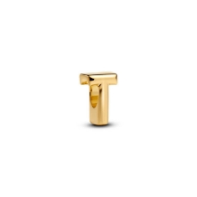 Billede af Pandora Bogstav T Alfabetcharm forgyldt metalblanding