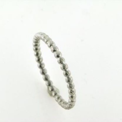 Billede af Ring kugler hele vejen rundt, br. 1,8 mm. massiv, str. -59. 925 s.