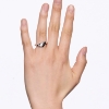 Billede af Maria Black Dolphin ring sølv m. cz (str. 60)