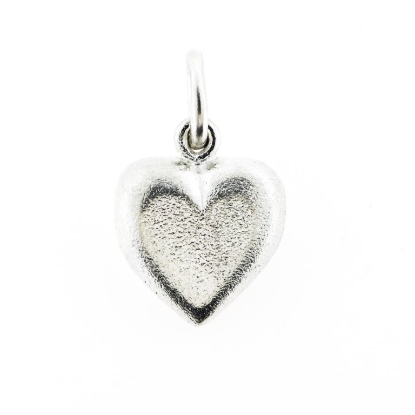 Billede af Vedhæng hjerte, massivt 925s.