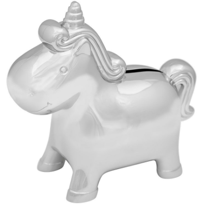 Billede af Nordahl Andersen sparebøsse forkromet Enhjørning