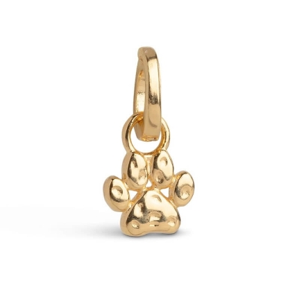 Billede af ENAMEL Copenhagen Charm - Sweet Paw forgyldt sølv