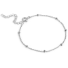 Billede af ENAMEL Copenhagen Beaded Chain armbånd sølv (15+4cm)