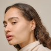 Billede af ENAMEL Copenhagen Mina øreringe forgyldt sølv m. emalje