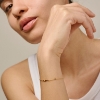Billede af ENAMEL Copenhagen Etta armbånd forgyldt sølv (15+4cm)