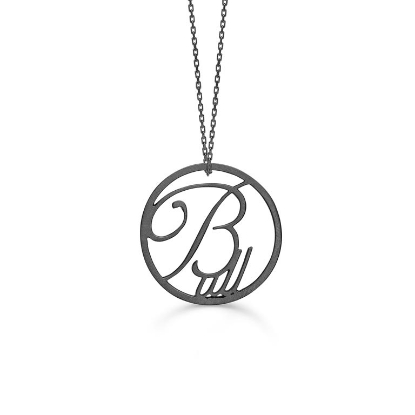 Billede af *Mads Ziegler Sølv antik halskæde "P.Peak" Tyr 20/4-21/5