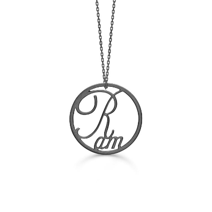 Billede af *Mads Ziegler Sølv antik halskæde "P.Peak" Vædder 21/3-19/4