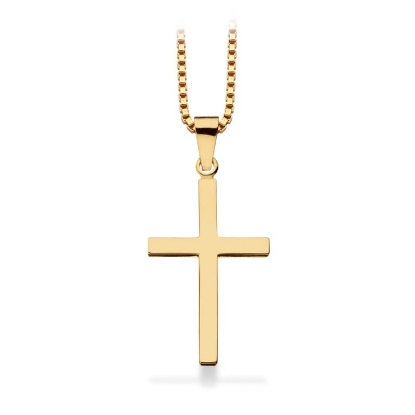 Billede af Kors 22 x 14 mm. sølv fg.