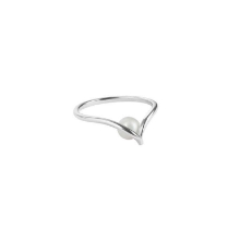 Billede af Aqua Dulce Sela Pearl ring sølv m. fvp (str. 62)