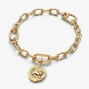 Billede af Pandora Løve Medaljon charm forgyldt metalblanding m. cz