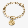 Billede af Pandora Svale Medaljon charm forgyldt metalblanding m. cz