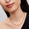 Billede af Pandora Tekstureret Yin og Yang Minicharm forgyldt metalblanding