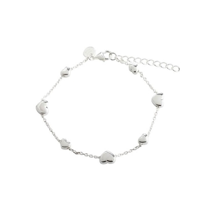 Billede af Aqua Dulce Karla armbånd sølv (17 + 3 cm)