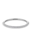 Billede af Bering Arctic Pavé armring stål m. cz (170-190mm)