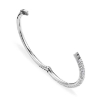 Billede af Bering Arctic Pavé armring stål m. cz (170-190mm)
