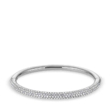 Billede af Bering Arctic Pavé armring stål m. cz (170 mm)