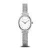 Billede af Bering Classic Oval dameur stål 20mm 3bar