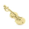 Billede af Vedhæng Violin, lg. 33 mm. skjult øsken 8 kt.