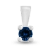 Billede af Dream Delux vedhæng m. safir 2,5 mm. ca. 0,10 ct. 14 kt. hvg.