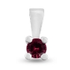 Billede af Dream Delux vedhæng m. rubin 3,0 mm. ca. 0,15 ct. 14 kt.  hvg.