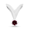 Billede af Dream vedhæng med rubin 0,10 ct. i 14 kt hvg