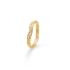 Billede af Studio Z "Glint" ring forgyldt sølv m. cz (str. 50-60)