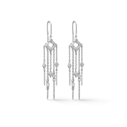 Billede af Studio Z "Peak" øreringe sølv m. cz