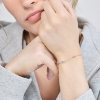 Billede af Studio Z "Peak" armbånd sølv m. cz (16 + 2 cm)