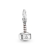 Billede af Pandora MARVEL Thors Hammer charm sølv m. emalje
