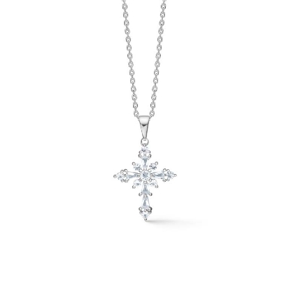 Billede af Mads Z "Celestial by Medina" halskæde sølv m. hvid topas (40-45 cm)