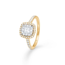 Billede af Mads Z "Stellaire" ring 14 kt. guld m. 0,65 ct. brillanter (str. 50)
