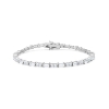 Billede af Mads Z "Celestial by Medina" armbånd sølv m. hvid topas (18 cm)