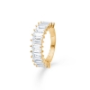 Billede af Mads Z "Celestial by Medina" ring 8 kt. guld m. hvid topas (str. 50-60)