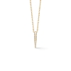 Billede af Mads Z "Icicle" vedhæng 14 kt. guld m. 0,19 ct. brillanter (ekskl. kæde)