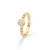 Billede af Mads Z "Dome" ring 14 kt. guld m. 0,10 ct. w/si brillanter (str. 52)