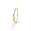Billede af Mads Z "Isaline" ring 14 kt. guld m. 0,13 ct. w/si brillanter (str. 50-60)