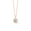 Billede af Mads Z "Menthe" vedhæng 14 kt. guld m. ametyst + 0,18 ct. brillanter (ekskl. kæde)