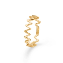 Billede af Mads Z "Vianna" ring 14 kt. guld (str. 56)