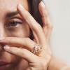 Billede af Mads Z "Vianna" ring 14 kt. guld m. 0,10 ct. brillanter (str. 50-60)